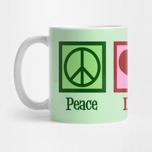 Peace Love Plants Mug